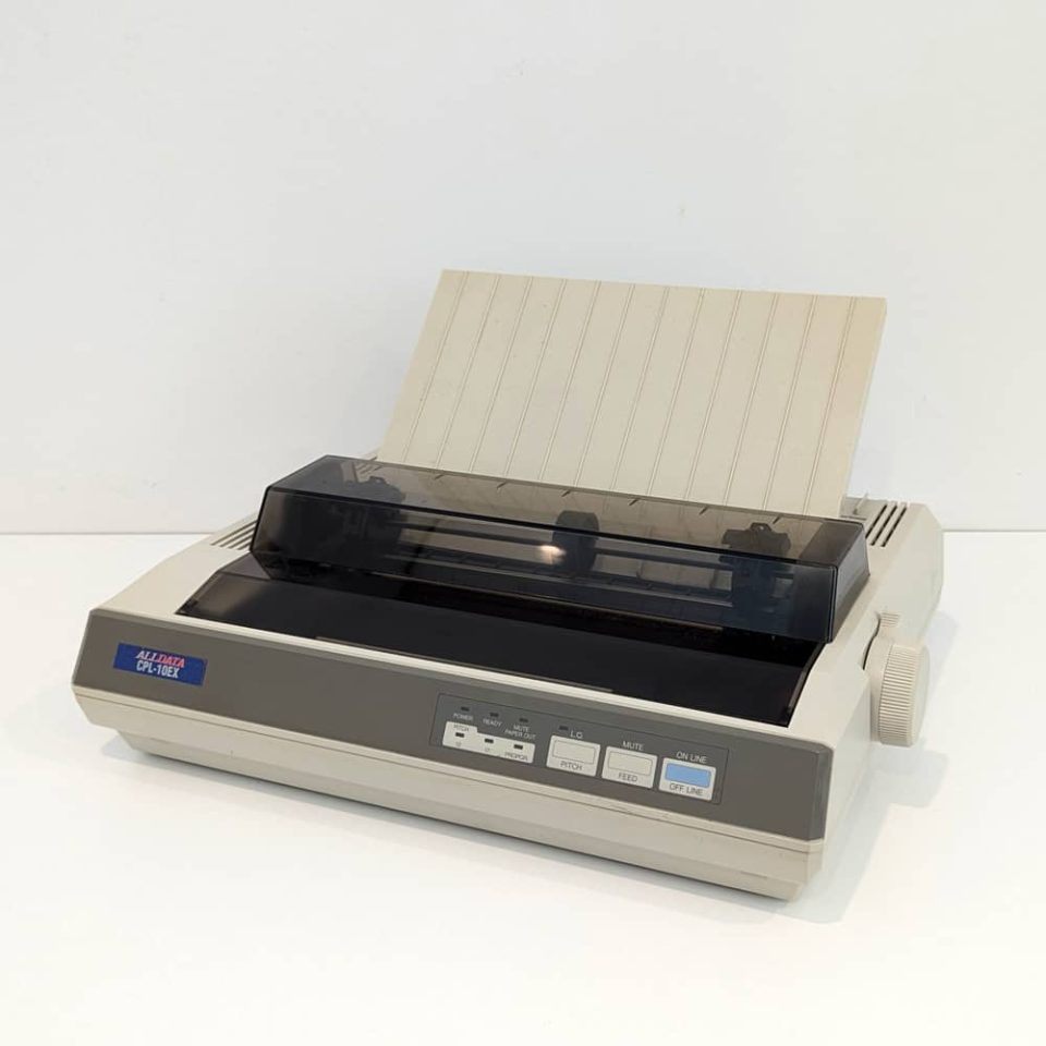 AllData Dot Matrix Printer - Retro Props