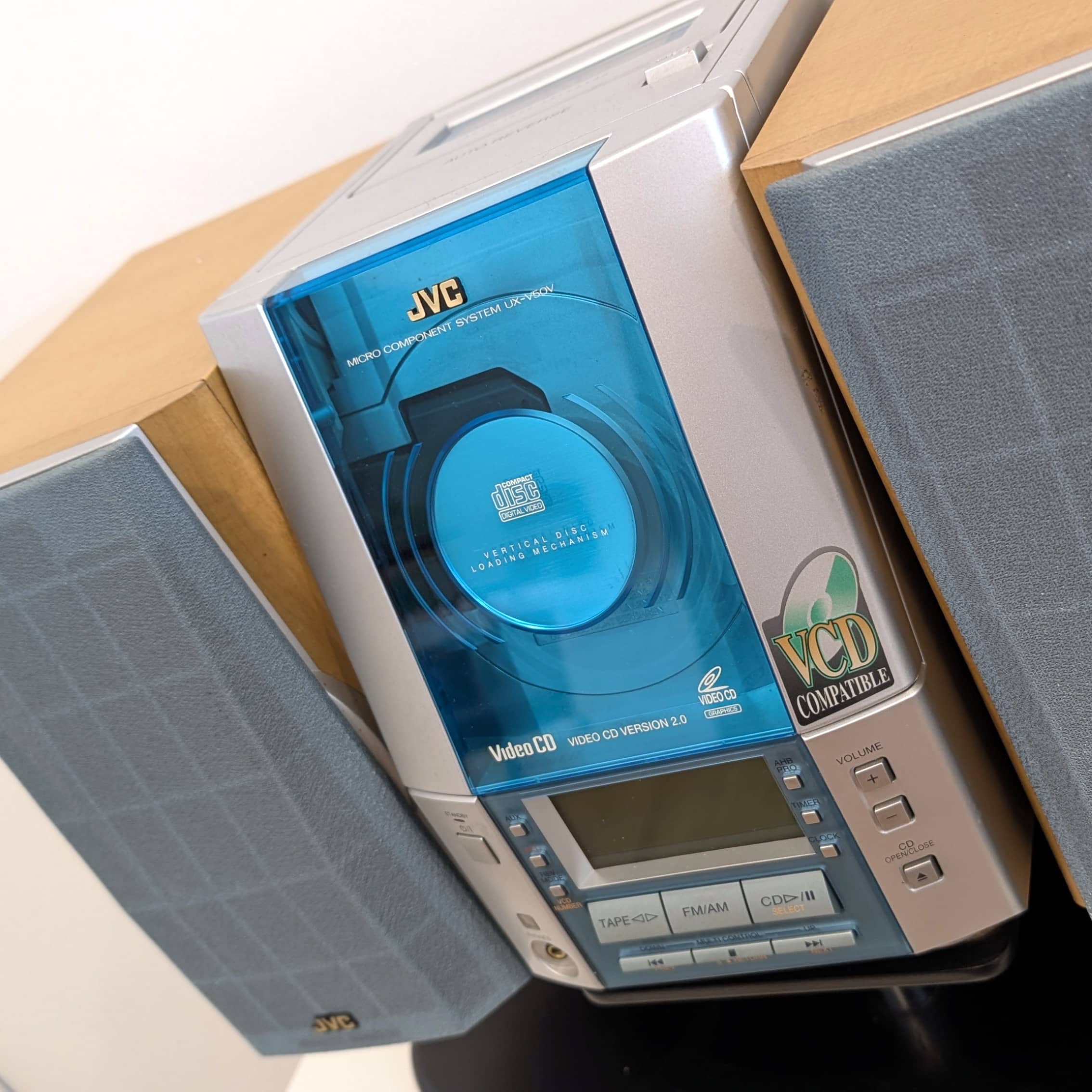 JVC UX-V50V Micro Stereo System - Image 4